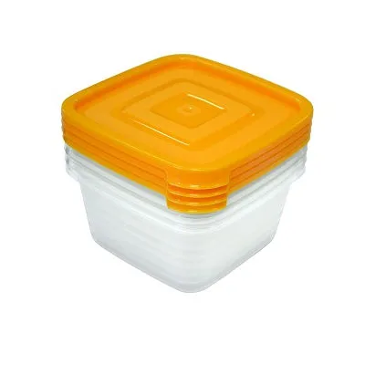 Набор контейнеров 4шт "Унико" (4х0,45л) С216✦