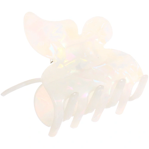 Заколка-краб для волос  ЭЙФОРИЯ ФЛО, пинто, микс 6 цветов, 4,7см (блистер Кокетка)_6