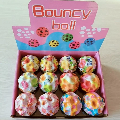 Мяч 7 см "Сладости" (антистресс) попрыгун