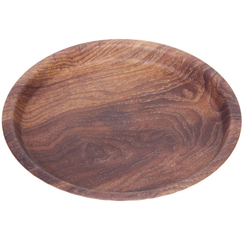 Поднос пластиковый "WOOD" 27,5*2.5см 