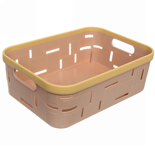 Корзина для мелочей "Корсика" бежевая 35х25х12,5см