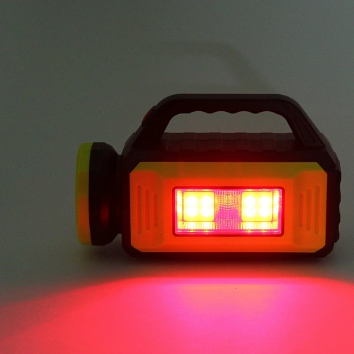 Фонарь ручной 5 режимов 1LED+COB, аккумуляторная батарея 2000mAh USB JL7528A_10