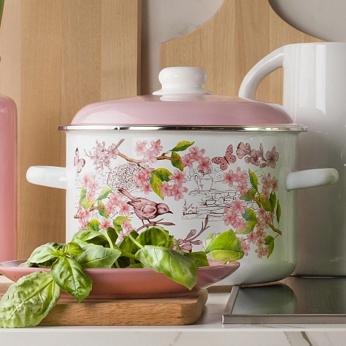 Кастрюля эмал цил Bird 5,5л ТМ Appetite_2