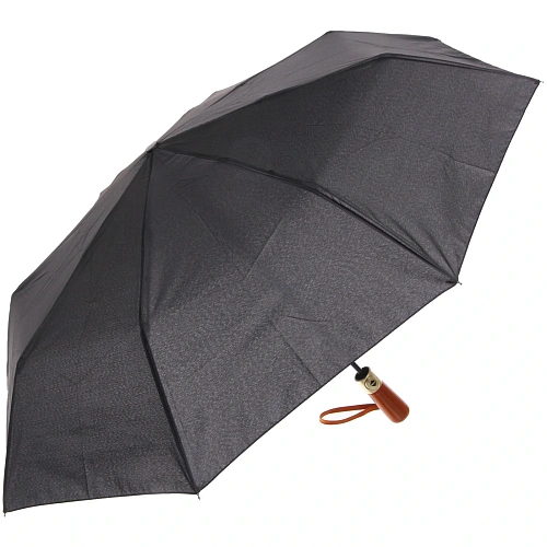 Зонт мужской автомат "Ultramarine - Кэжуал", цвет черный, d98, длина в слож. виде 28