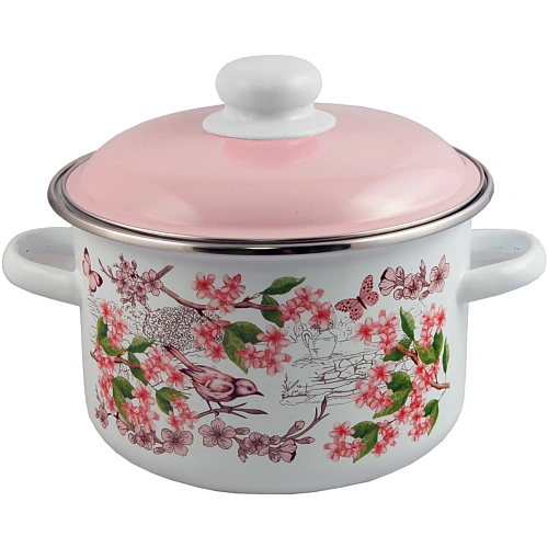 Кастрюля эмалированная 5,5л "Bird" Appetite 6RD221M