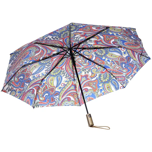 Зонт женский полуавтомат Ампир, микс 4 цвета, 8 спиц, d-100см, длина в слож виде 30см_10