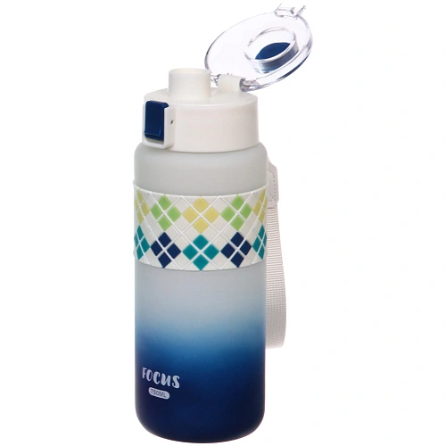 Бутылка питьевая пластиковая 750мл Настроение, микс цветов_16