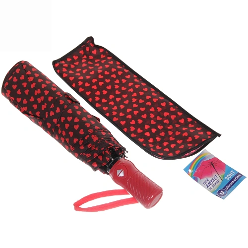 Зонт женский автомат Ультрамарин - Венера, микс 6 цветов, 8 спиц, d-96см, длина в слож виде 28см_55