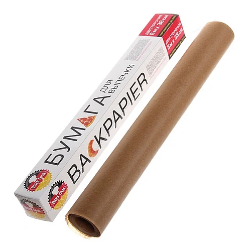 Русалочка  QUICK COOK Бумага для выпекания 8м х38 см,двусторонняя,в коробке 43599545_2