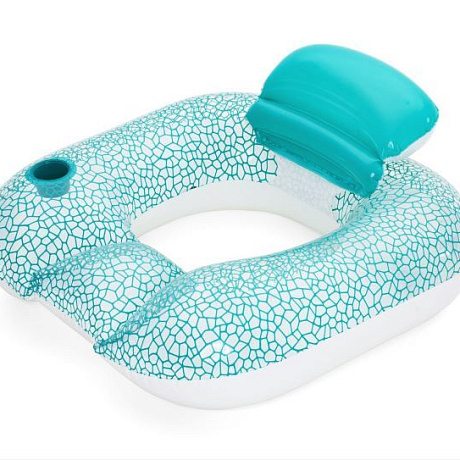Шезлонг для плавания Flip-Pillow 102*94 см Bestway (43097)