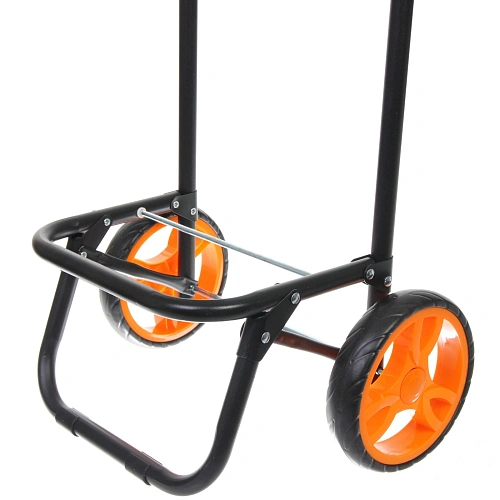 Тележка хозяйственная с сумкой (932538см, колеса 16см,грузоподъемность до 30 кг) оранжевая DC307_11