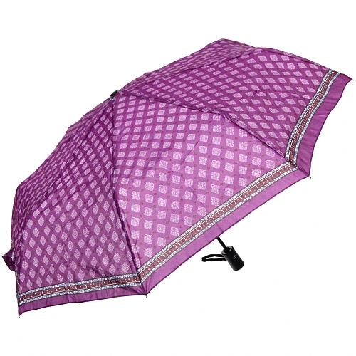 Зонт женский автомат Ultramarine - Пронто, микс 6 цветов, 8 спиц, d-115см, длина в слож виде 28см_3