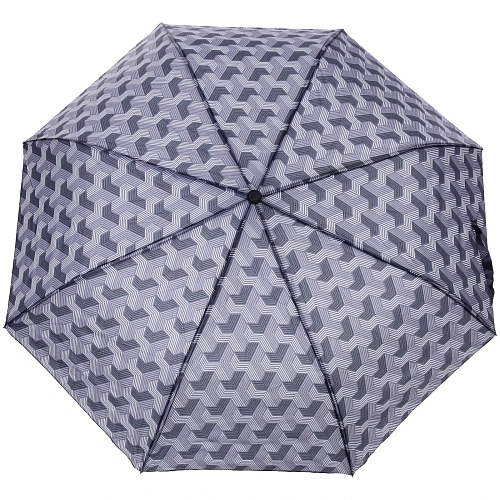 Зонт женский полуавтомат Витраж, микс 6 цветов, 8 спиц, d-100см, длина в слож виде 30см_23