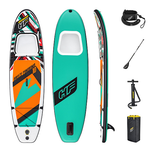 SUP-доска для плавания Breeze Panorama, 305*84*12 см + 4 аксессуара, до 110 кг, Bestway (65377)