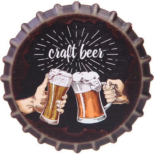 Подставка керамическая 10,8 см "Открывашка" Craft beer