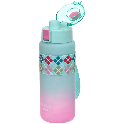 Бутылка питьевая пластиковая 750мл Настроение, микс цветов_13