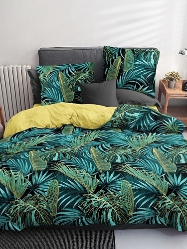 Постельное белье 1,5 поплин Павлайн Sweet Sleep Джунгли с 2 нав. 50*70