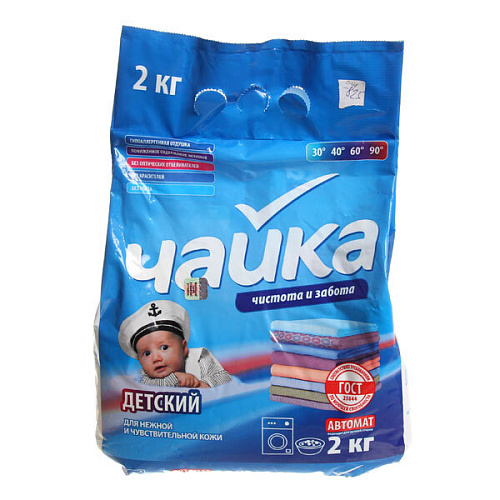 Стиральный порошок ЧАЙКА автомат Детский 2 кг