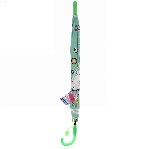 Зонт детский полуавтомат Ультрамарин - Единорожек на луне, 8 спиц, d-85см, длина в слож виде 68см  _18