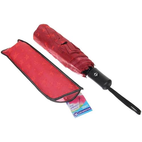 Зонт женский автомат Ultramarine - Рейна, микс 4 цвета, 8 спиц, d-115см, длина в слож виде 28см_7