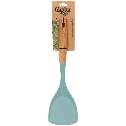 Лопатка кухонная силиконовая "OLIVA" 35,5см