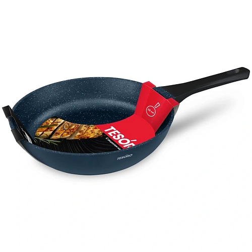 Сковорода 28*6,85см "Tesoro" Florence total blue TF1628tb