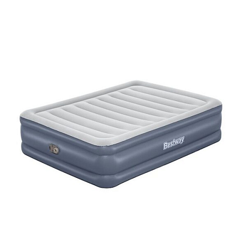 Кровать надувная Tritech Air Mattress Queen,203*152*51 см,встроенный насос 220В,Bestway (6713I)