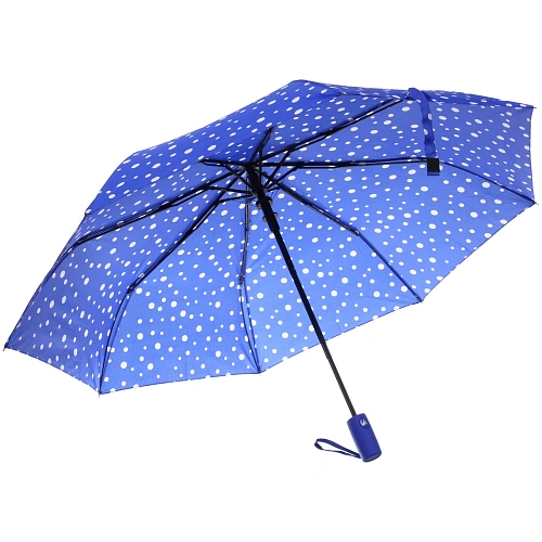 Зонт женский полуавтомат Капли дождя, микс 6 цветов, 8 спиц, d-100см, длина в слож виде 30см_18