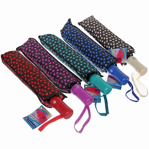 Зонт женский автомат Ультрамарин - Венера, микс 6 цветов, 8 спиц, d-96см, длина в слож виде 28см_44