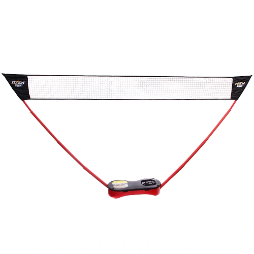 Сетка складная для игры в бадминтон, 300150 см, красный-черный_3