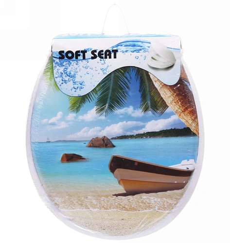 Сиденье для унитаза 36х42 "Море"