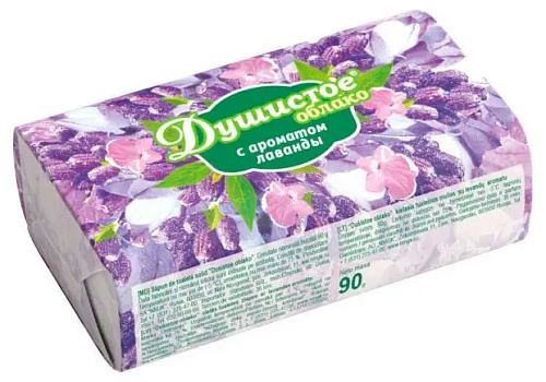 Мыло НМЖК  90г Душистое облако Лаванда (3/63)*