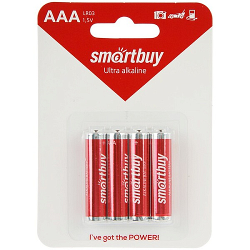 Батарейка LR 3 SmartBuy 4xBL (48/480)#