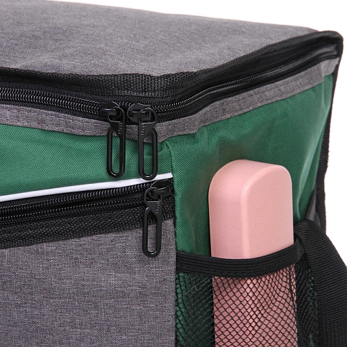 Термосумка 23 л, 352230 см, WM799-3, серый-зелёный_8