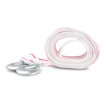 Трос буксировочный CarFort CF-1055, строплента, крюки, 5т/4,5м, блистер   