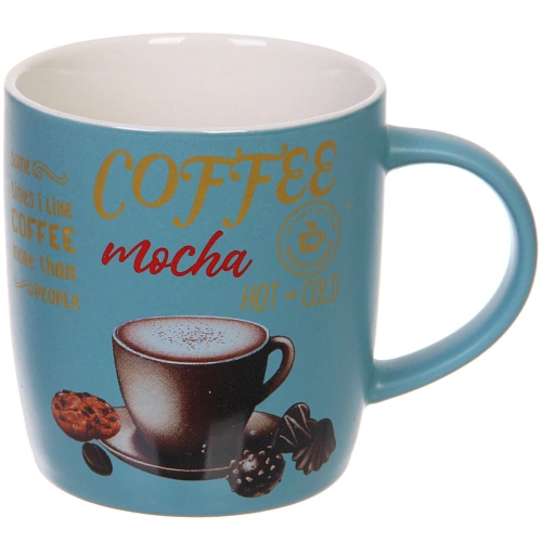 Кружка керамическая 350мл Кофейный микс, микс рисунков_3