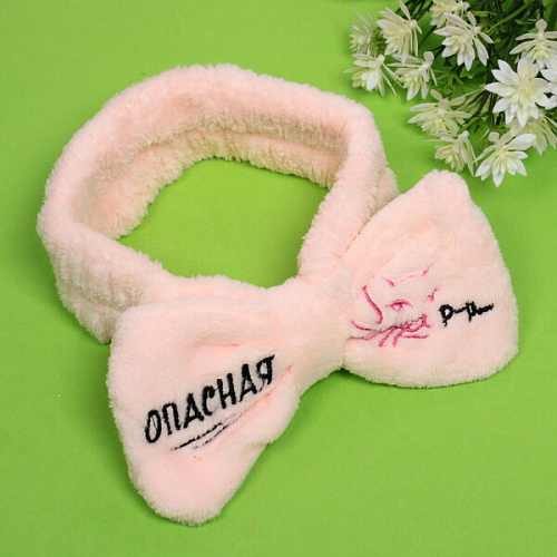 Повязка на голову New collection Vostok - Опасная, микс 6 цветов, 206см ( упаковка белый ZIP пакет )_4