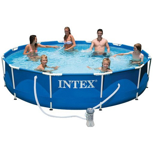 Бассейн каркасный Metal Frame 36676 см + насос-фильтр 2006 лч (А) Intex (28212)_8