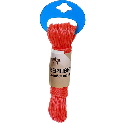 Веревка хозяйственная Селфи, 3 мм, 15 м, микс_5