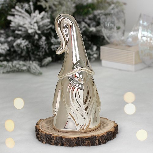 Украшение новогоднее GLOSS "Волшебник" 8.5*7*19 см, Золото