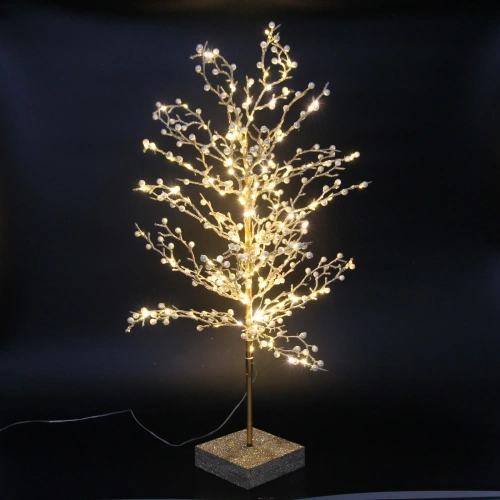 Фигура светодиодная "Дерево - Décor" 80 см, Шампань, 220V