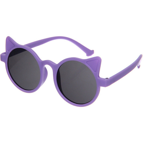 Очки солнцезащитные детские ЛЕТОЗДЕСЬ, кошечки, микс 6 цветов_5