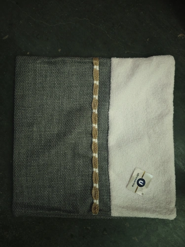 Чехол для декоративной подушки "DEFA", 43*43 см, цвет серый