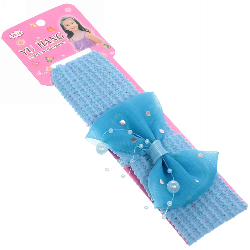 Повязка на голову детская на блистере Little Krasa - Эшли, 6 цветов, 3,517 см_16