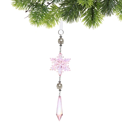 Подвеска Ледяная сказка 5,519 см, Розовый_4