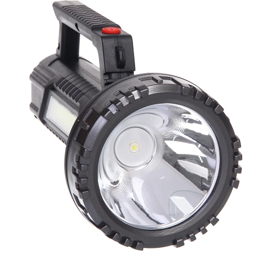 Фонарь ручной 6 режимов 1LED+COB, аккумуляторная батарея 1200mAh USB 740_9