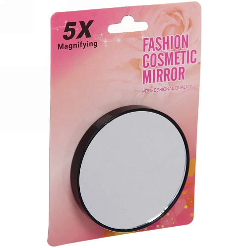 Зеркало косметическое с увеличением в 5 раз d-7,5см_8
