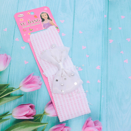 Повязка на голову детская на блистере Little Krasa - Эшли, 6 цветов, 3,517 см_8