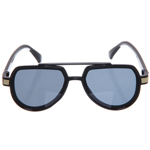 Очки солнцезащитные детские ЖАРА, пилоты, цвет черный_5