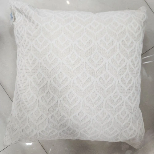 Чехол для декоративной подушки "FLORAL", 43*43 см, цвет молочный